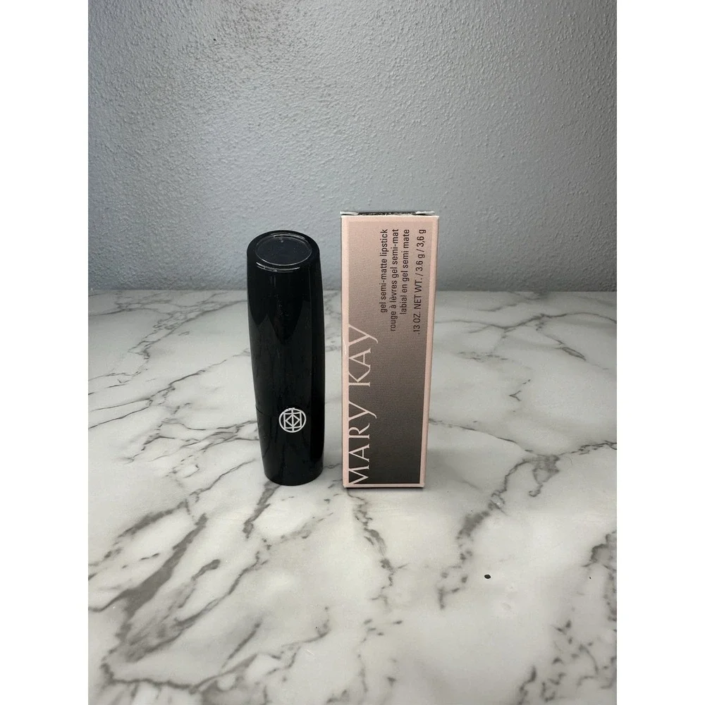Mary Kay Gel Semi-Matte‎ Lipstick Powerful Pink Rose Puissant 089643 NEW
